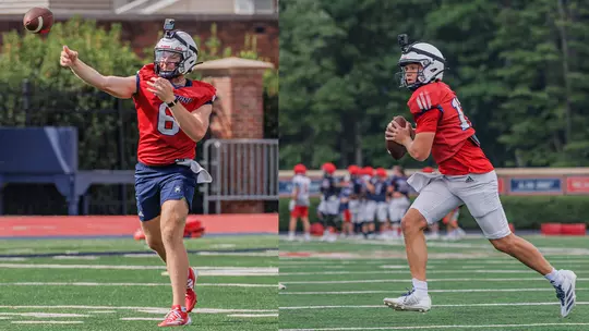 Richmond backup quarterbacks, sophomores Jack Callaghan and Jack Levin