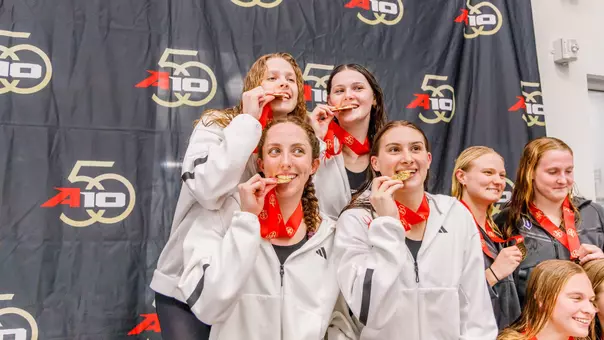 Julia Krichev, Presley Baber, Hannah Wieczorek and Caitlyn Hughes