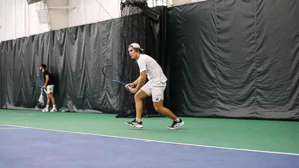 Nathan Germino in a match vs Brown