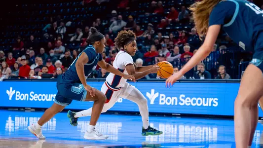 Newell dribbling against URI