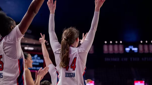 Doogan celebrating against URI