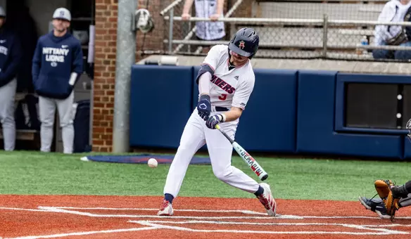 Michael Elko swings at the ball at the plate