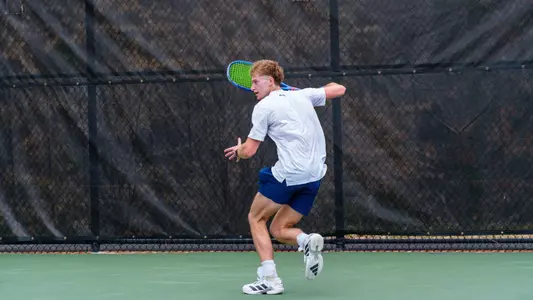 Paxton pritchard looking to return a serve