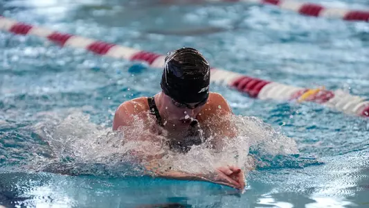 Presley Baber, breast stroke at 2026 NIC