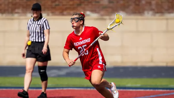 Bridget Lonsinger Rounding crease vs St. Joseph's- W, 16-6