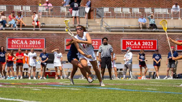 Meghan Rode draw control against GW, Richmond defeats GW 19-6