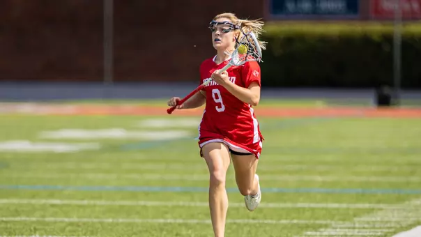 Quinn Meyer clearing ball upfield