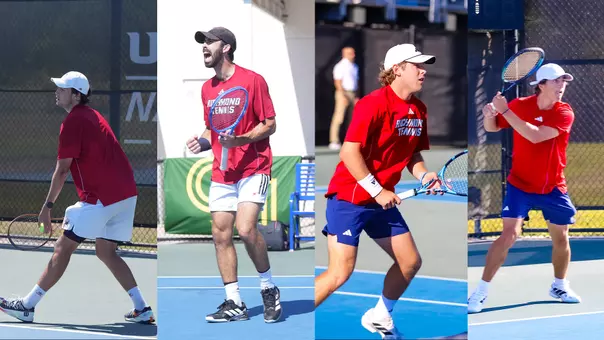 Otto Sewell, Charlie Burdell, Sam Rathmanner, Cole Brashear for CSC Academic All-District