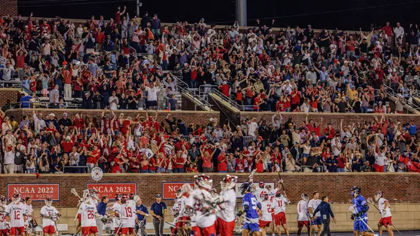 Crowd shot at Richmond lacrosse game