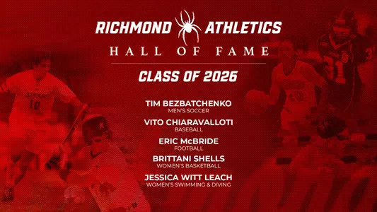 Members of the Richmond Athletics Hall of Fame Class of 2026