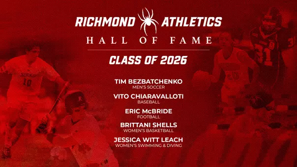 Members of the Richmond Athletics Hall of Fame Class of 2026