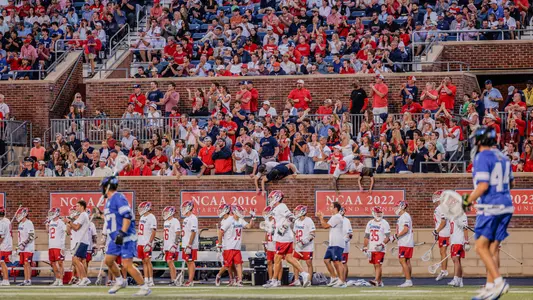 Shot of men's lacrosse crowd during its game against Duke on May 9, 2026