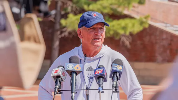 Russ Huesman media press conference