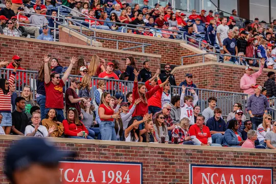 Richmond fans at a football game