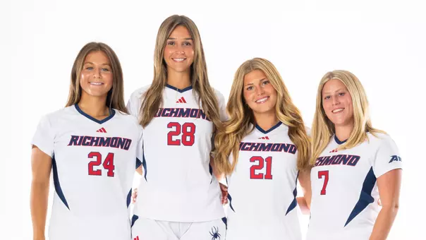 Members of Richmond soccer's 2026 senior class