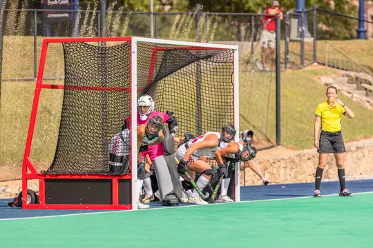 Richmond field hockey corner play