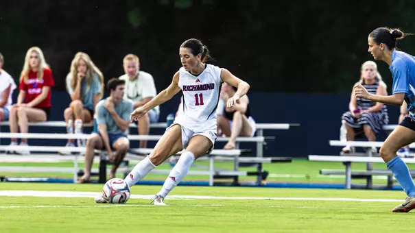 Christina Stamoulacatos cuts the ball in with her right foot