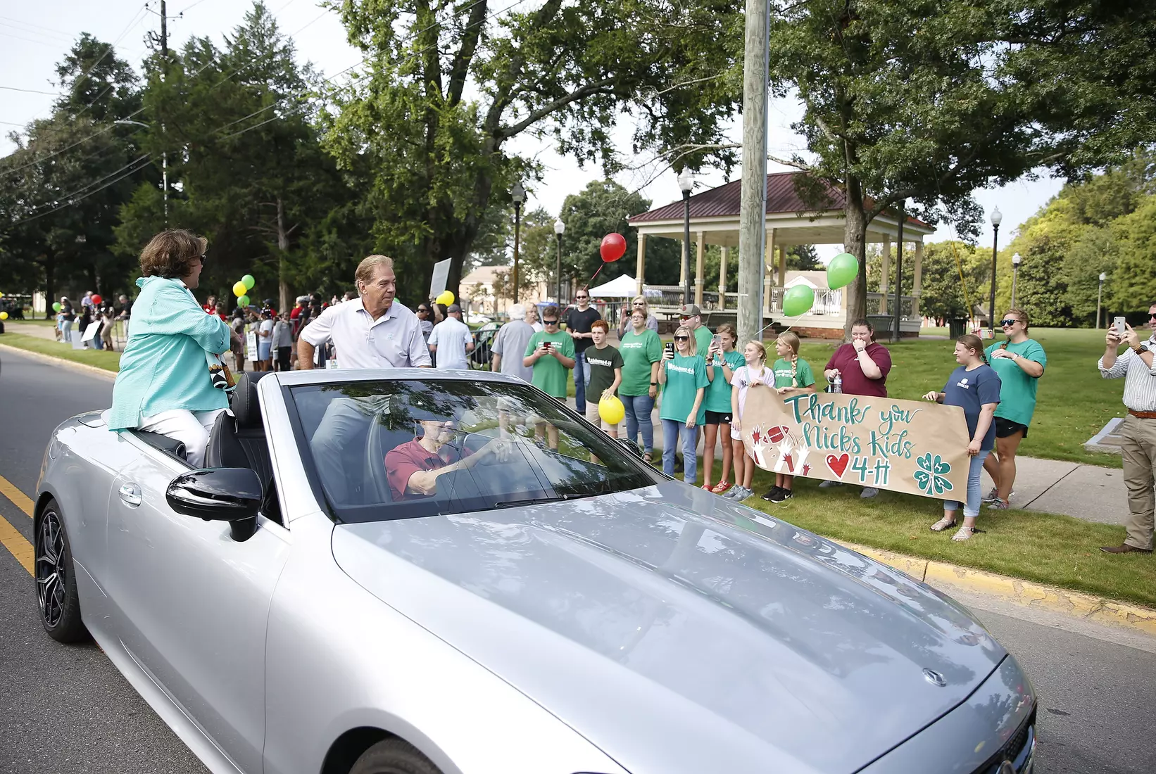 8/5/21 NK Nick's Kid's Jubilee
Terry Saban
Nick Saban
Photo by Evan Pilat