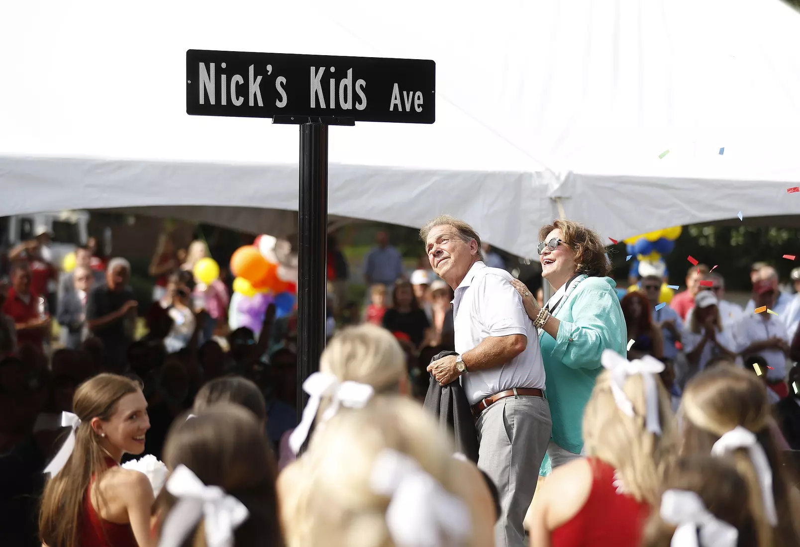8/5/21 NK Nick's Kids Ave Dedication
Nick Saban
Terry Saban