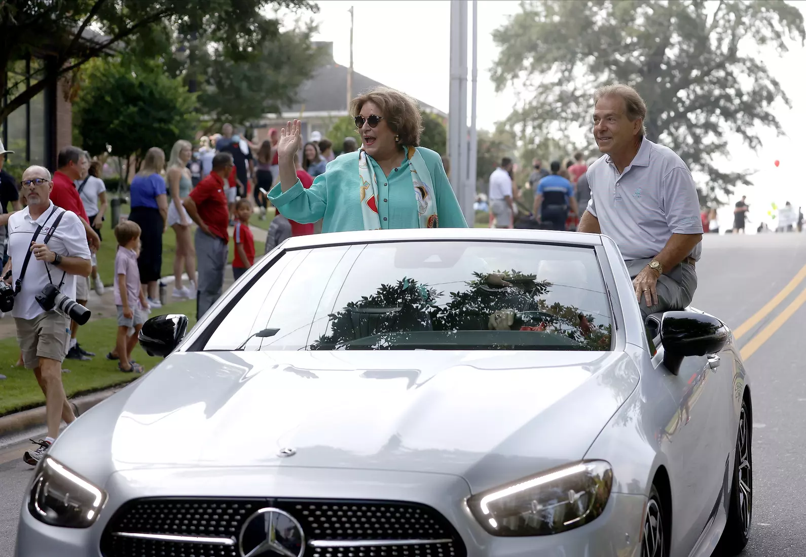 8/5/21 NK Nick's Kids Ave Dedication
Terry Saban
Nick Saban