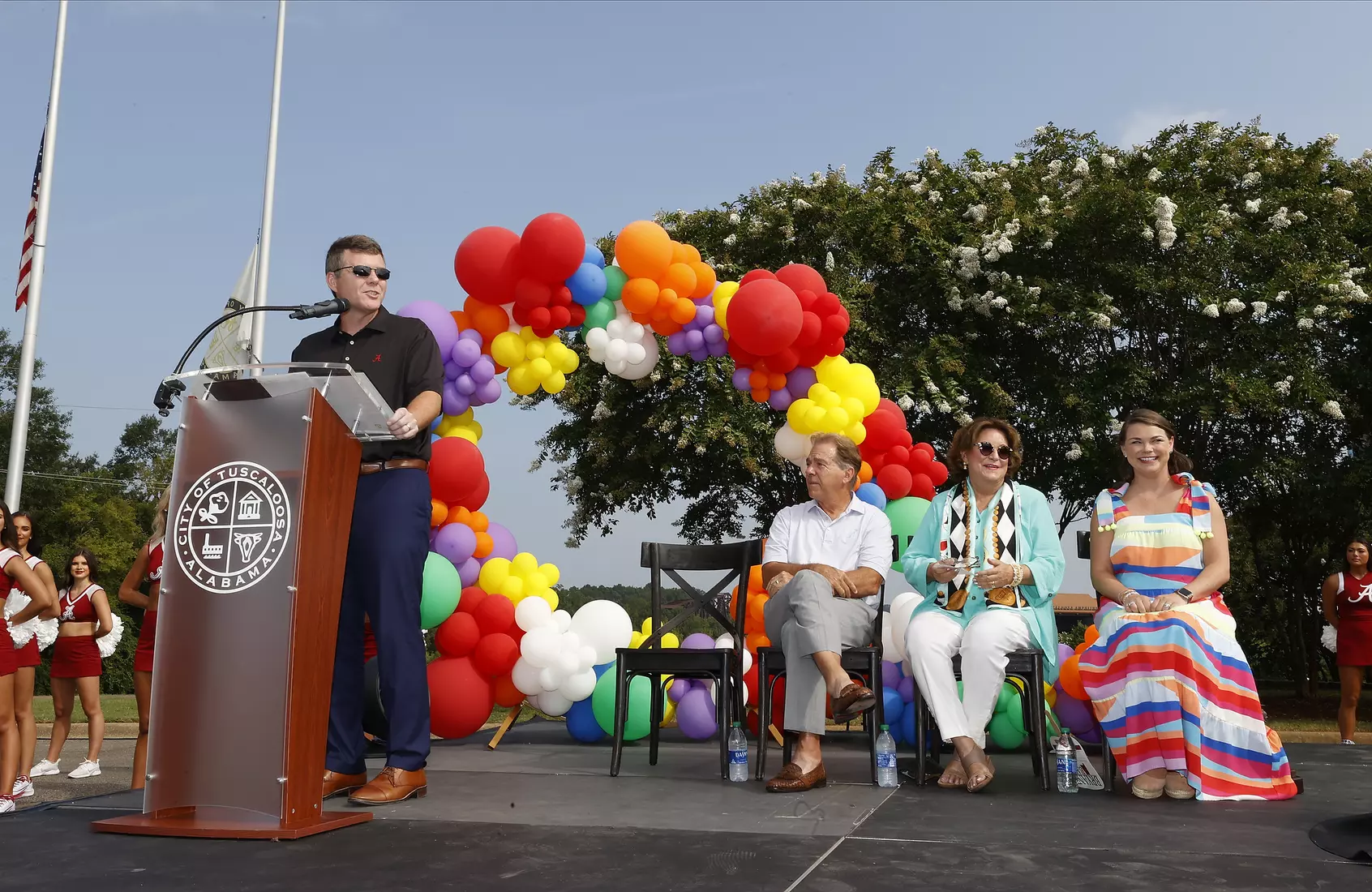 8/5/21 NK Nick's Kids Ave Dedication
Walt Maddox
Nick Saban
Terry Saban
Katie King