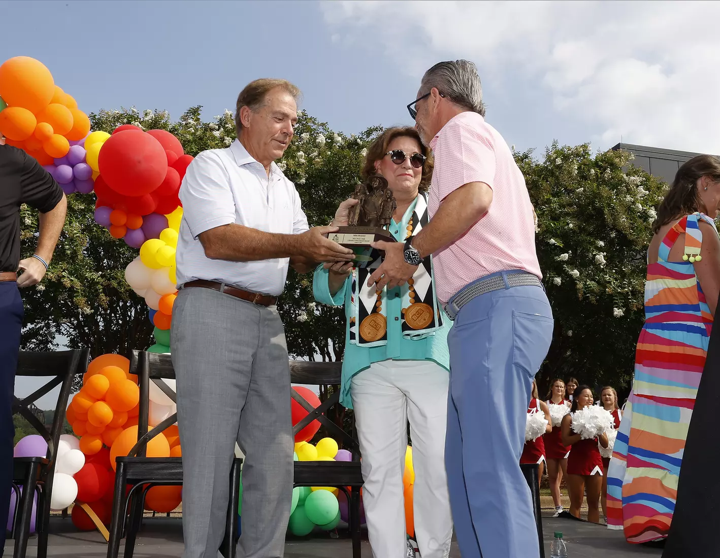 8/5/21 NK Nick's Kids Ave Dedication
Nick Saban
Terry Saban