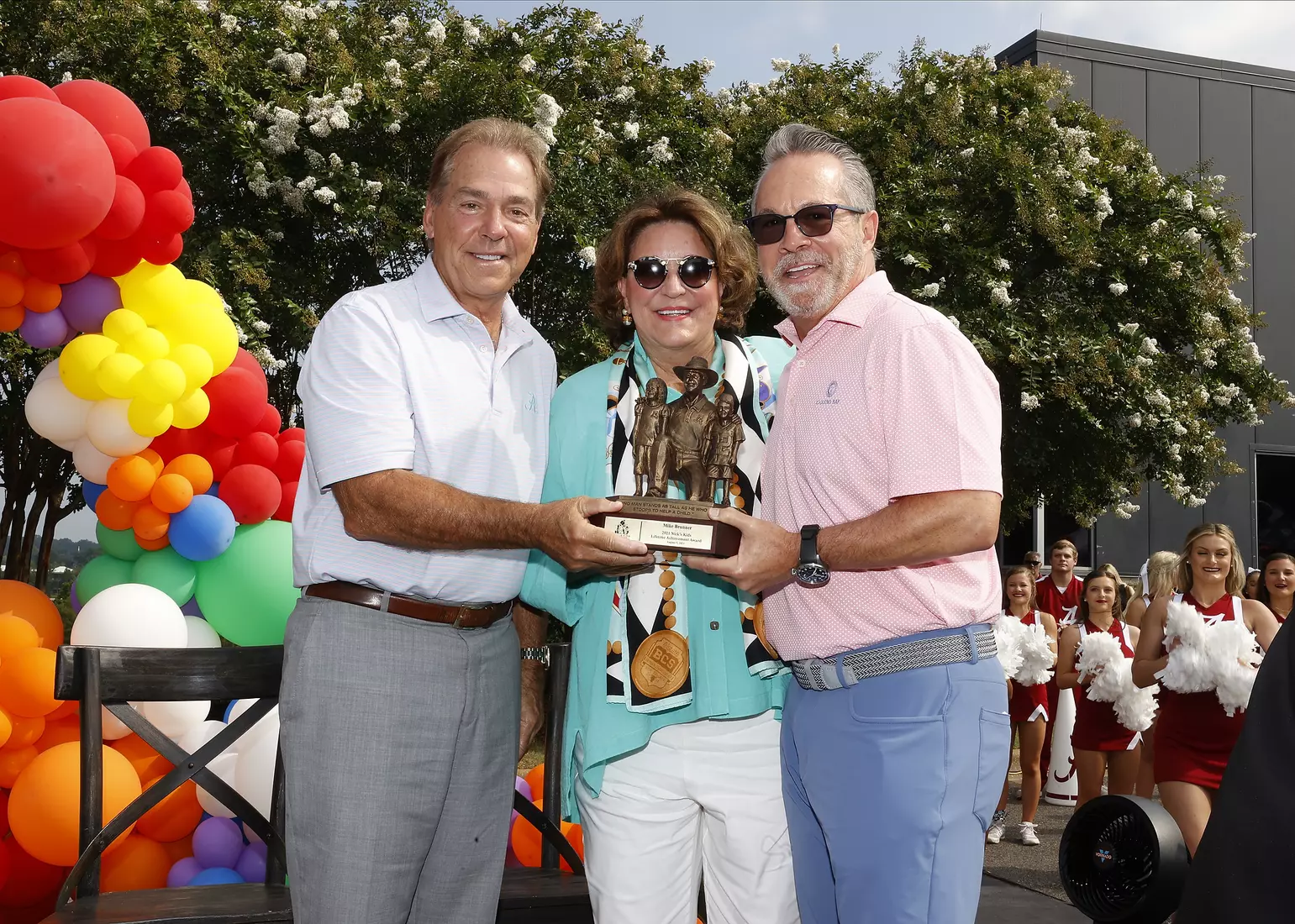 8/5/21 NK Nick's Kids Ave Dedication
Nick Saban
Terry Saban