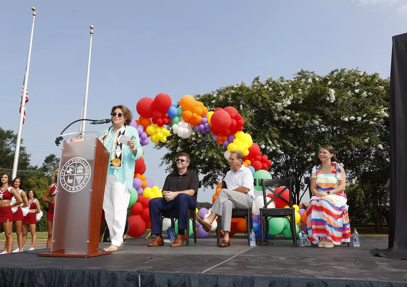 8/5/21 NK Nick's Kids Ave Dedication
Terry Saban
Walt Maddox
Nick Saban
Katie King