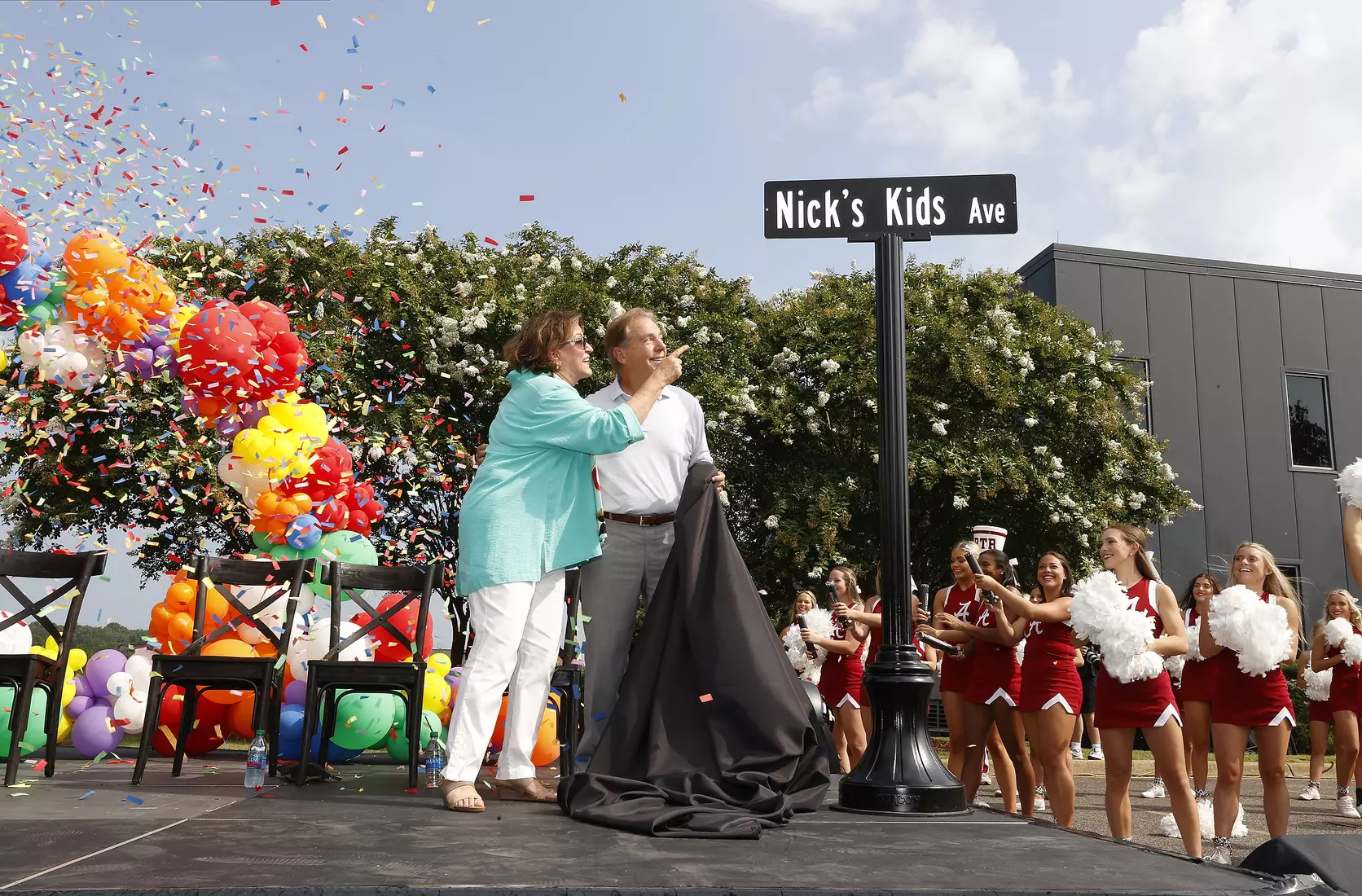 8/5/21 NK Nick's Kids Ave Dedication
Terry Saban
Nick Saban