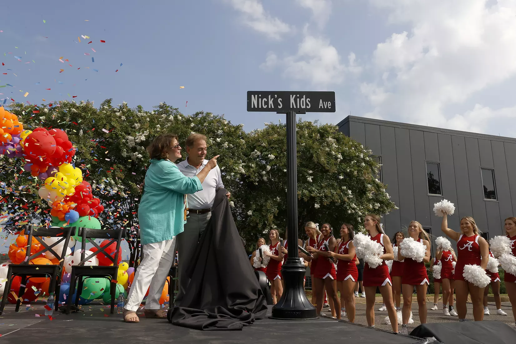 8/5/21 NK Nick's Kids Ave Dedication
Terry Saban
Nick Saban