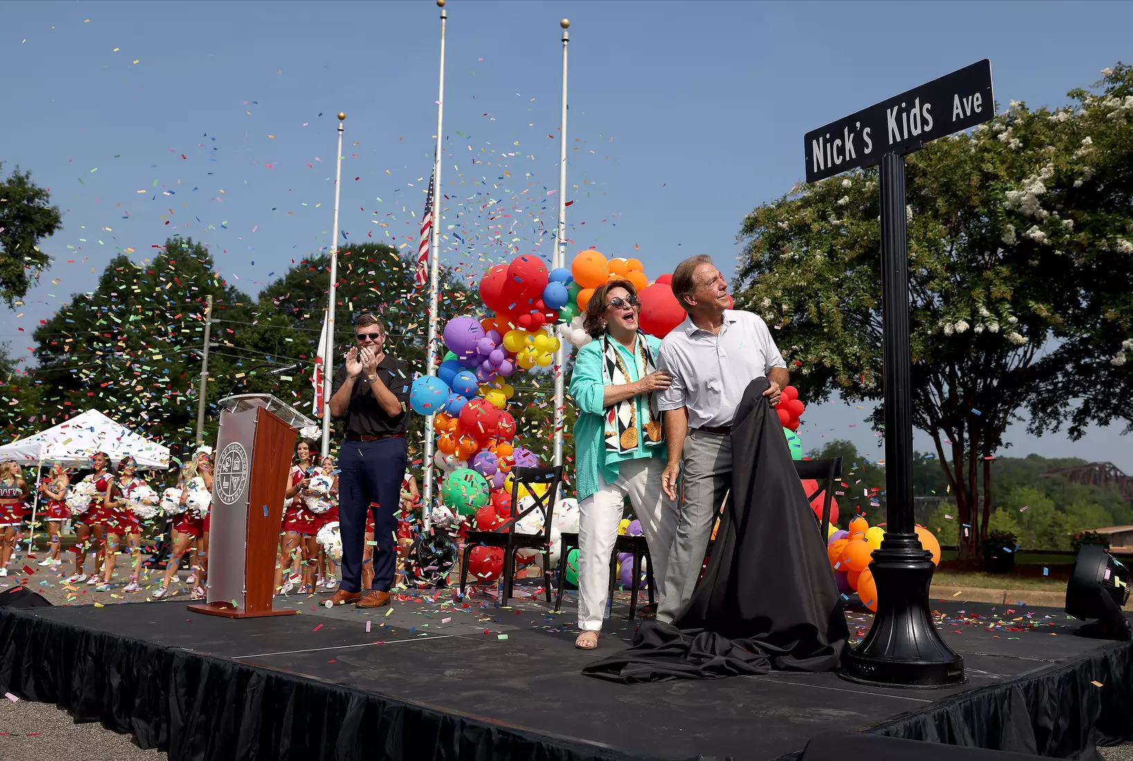 8/5/21 NK Nick's Kids Ave Dedication
Walt Maddox
Terry Saban
Nick Saban