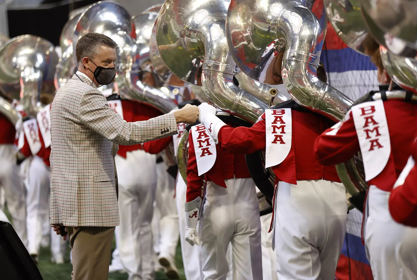 9/4/21 MFB Alabama vs Miami
Alabama Athletic Director Greg Byrne
Million Dollar Band
Photo by Crimson Tide Photos