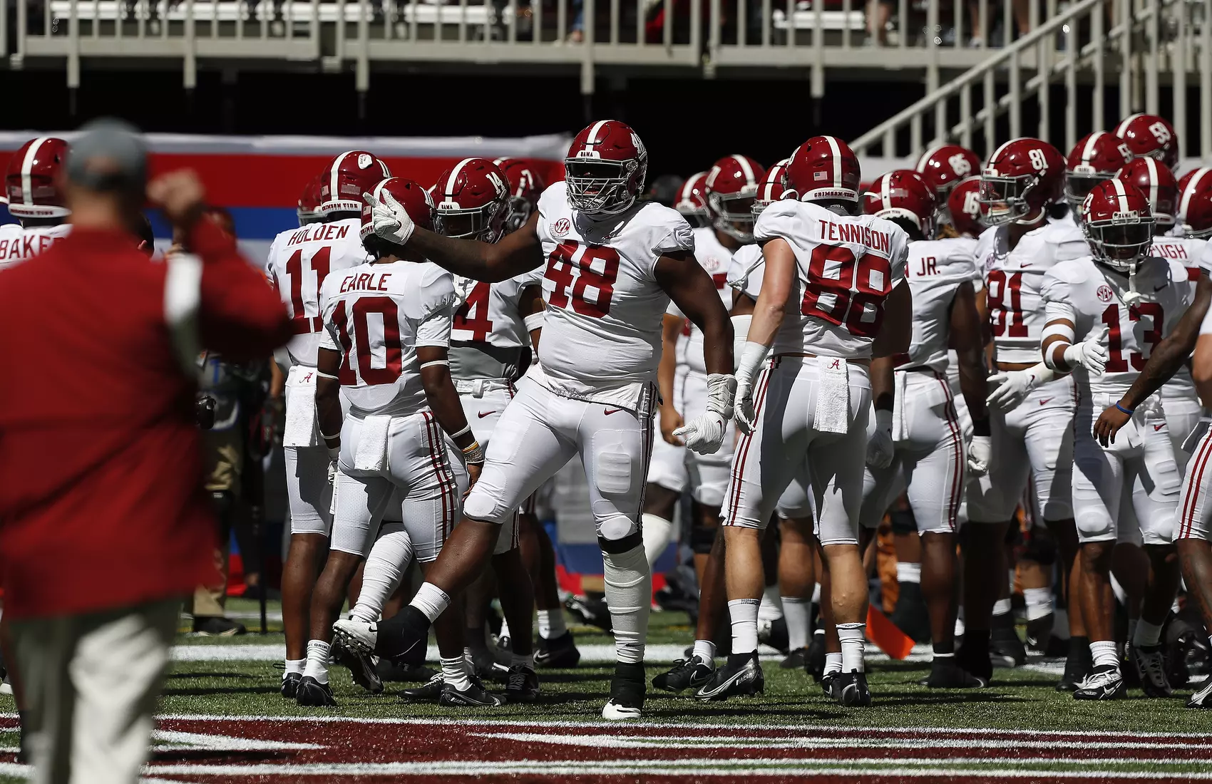 9/4/21 MFB Alabama vs Miami
Alabama defensive lineman Phil Mathis (48)
Photo by Crimson Tide Photos
