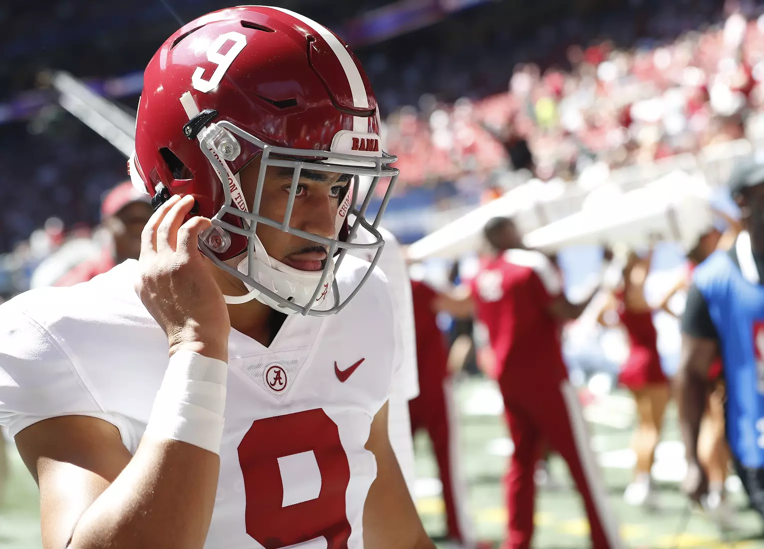 9/4/21 MFB Alabama vs Miami
Alabama wide receiver John Metchie Iii (8)
Photo by Crimson Tide Photos