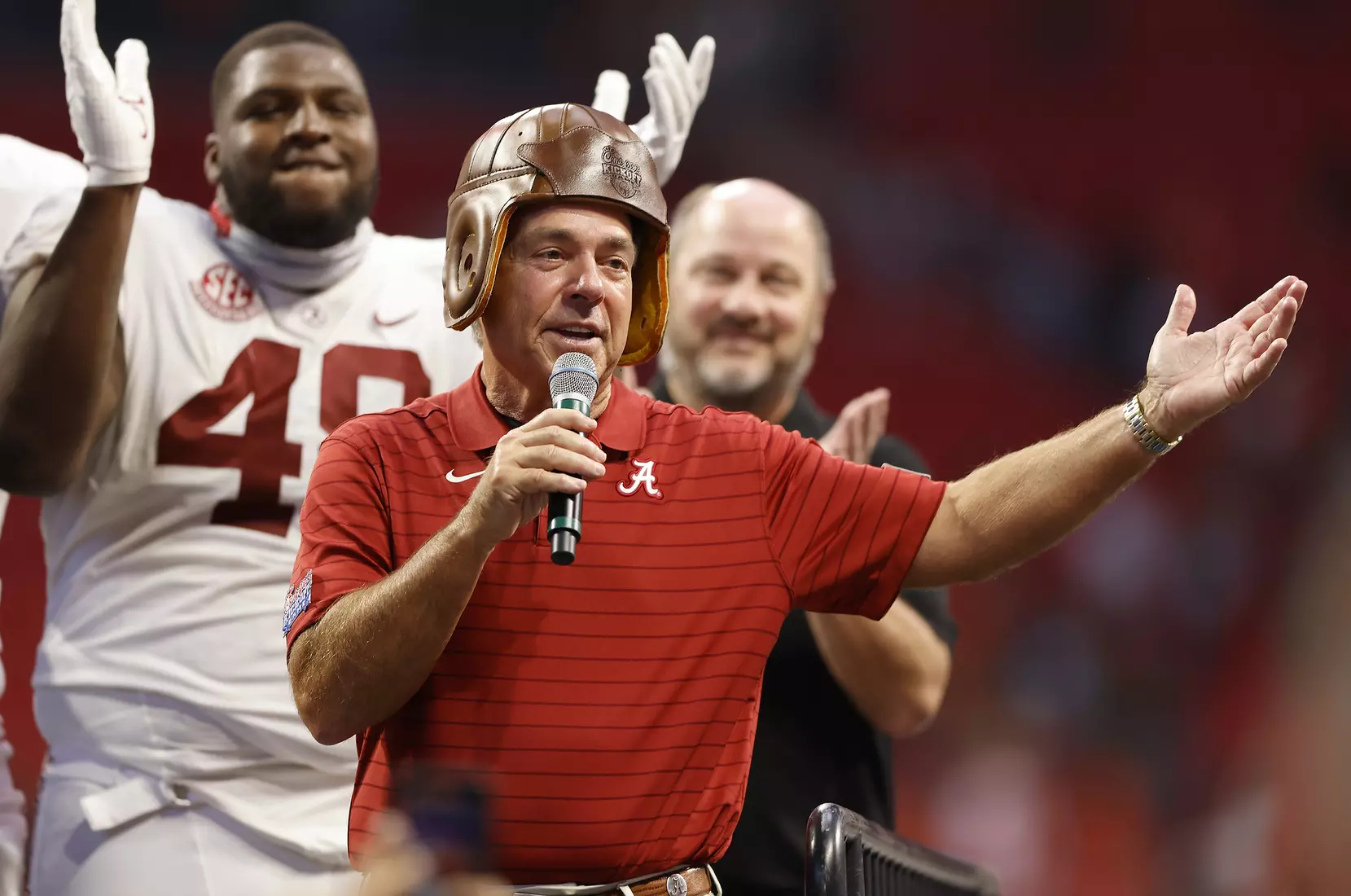 9/4/21 MFB Alabama vs Miami
Alabama Head Coach Nick Saban 
Photo by Crimson Tide Photos