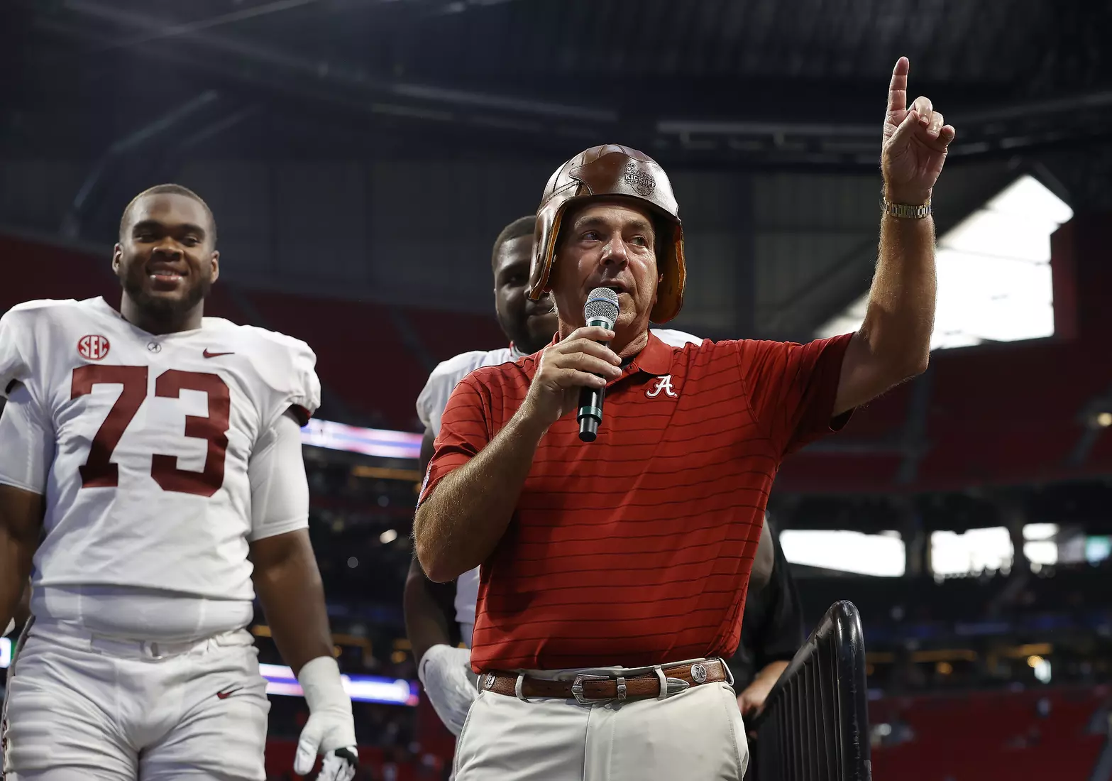 9/4/21 MFB Alabama vs Miami
Alabama Head Coach Nick Saban 
Photo by Crimson Tide Photos