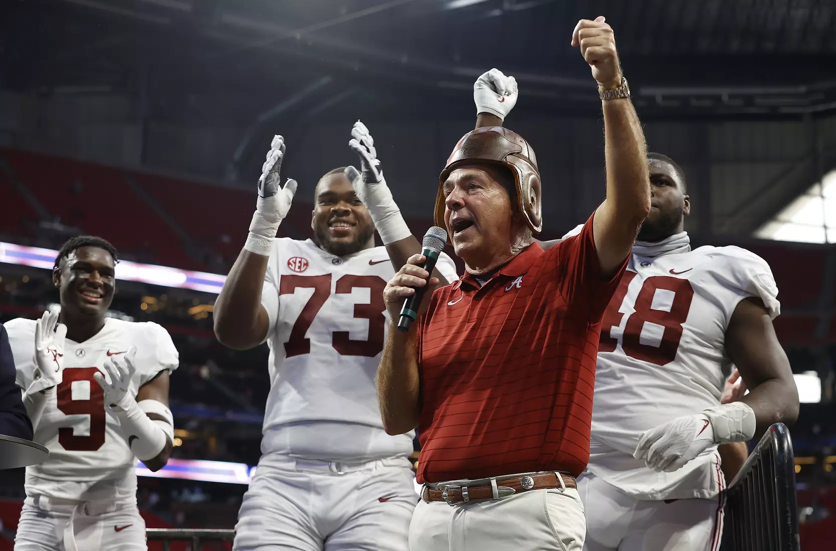 9/4/21 MFB Alabama vs Miami
Alabama Head Coach Nick Saban 
Photo by Crimson Tide Photos