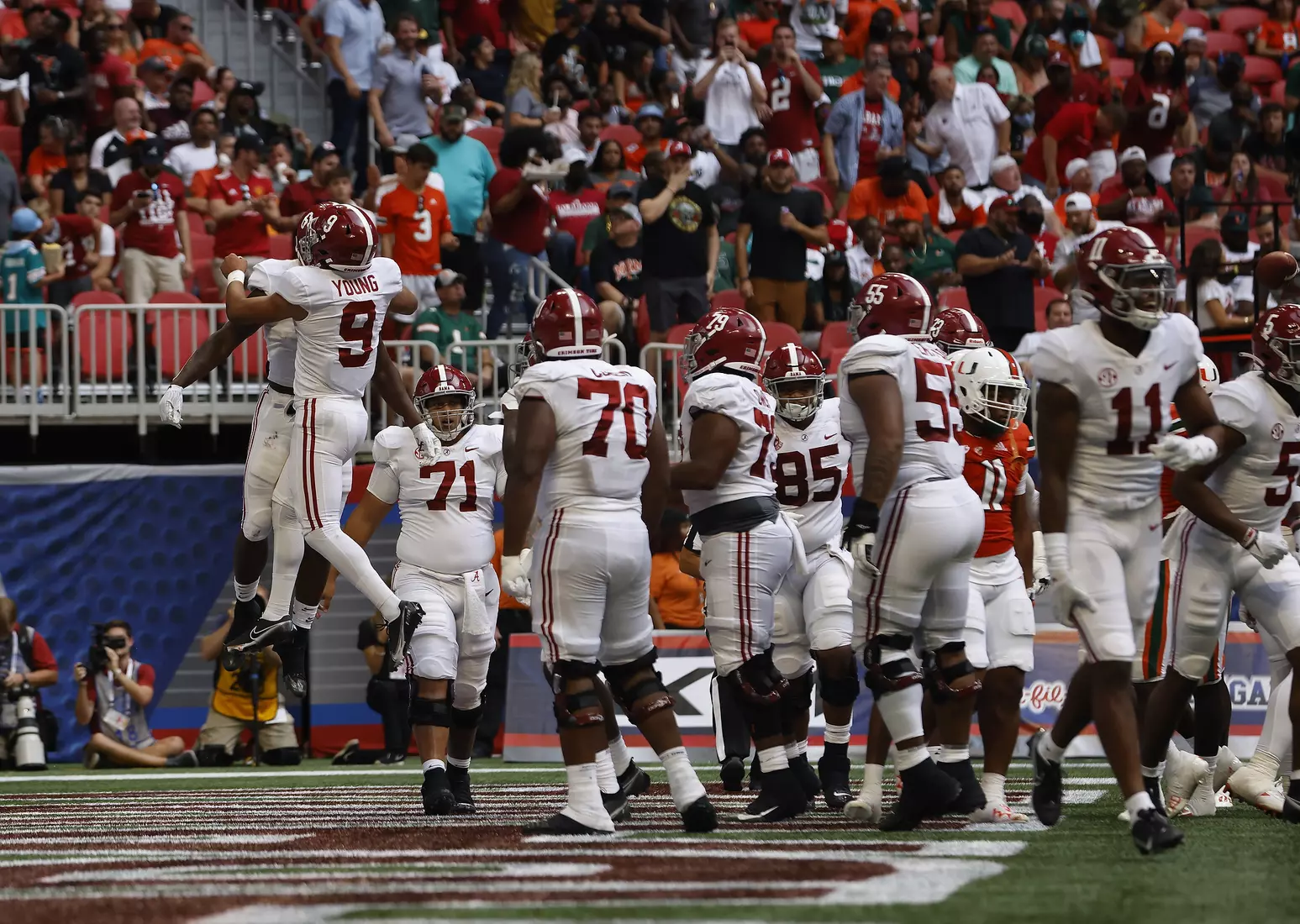 9/4/21 MFB Alabama vs Miami
Team
Photo by Crimson Tide Photos