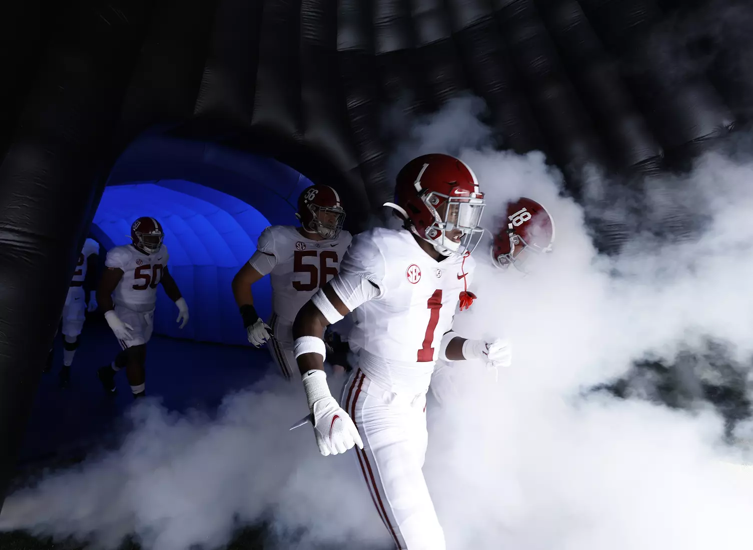 9/4/21 MFB Alabama vs Miami
Alabama wide receiver Jameson Williams (1)
Photo by Crimson Tide Photos