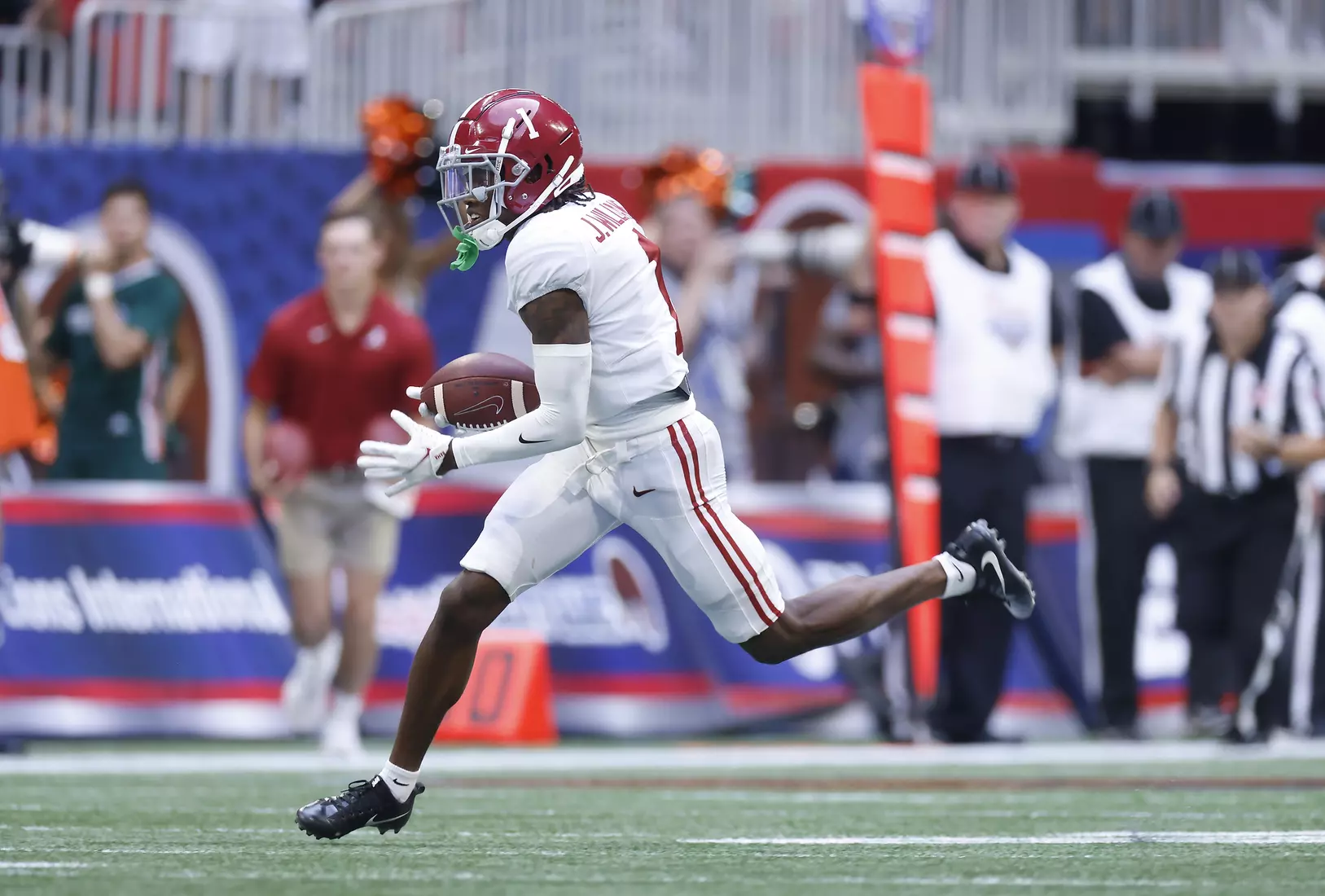 9/4/21 MFB Alabama vs Miami
Alabama wide receiver Jameson Williams (1)
Photo by Crimson Tide Photos