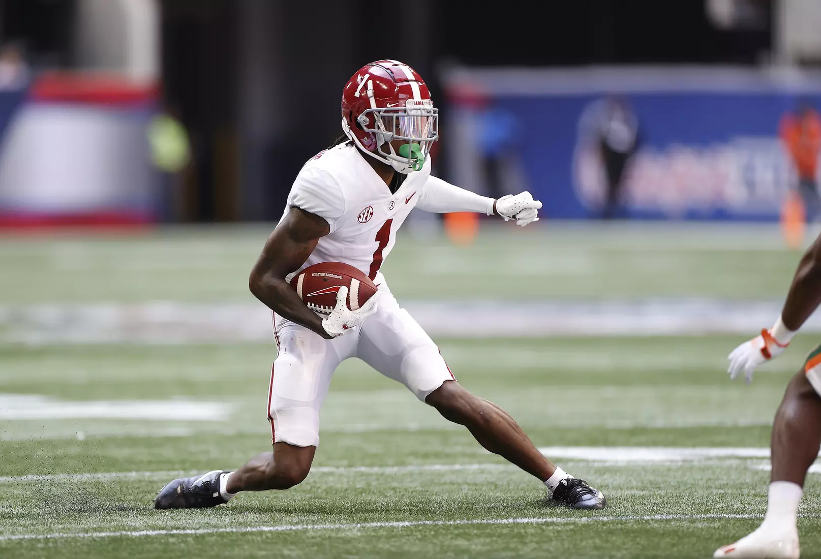 9/4/21 MFB Alabama vs Miami
Alabama wide receiver Jameson Williams (1)
Photo by Crimson Tide Photos