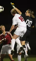 Kara Gudmens helped Alabama post its seventh shutout of the season.