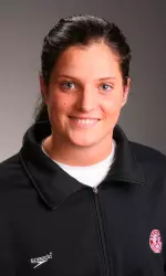 Agustina de Giovanni is ranked second in the nation and first in the SEC in the 200 breaststroke.