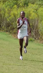 Senior Maiyo led the Crimson Tide to a third place finish today.