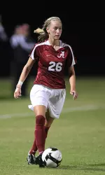 Freshman Shannon Lathrop scored her first career goal Sunday.