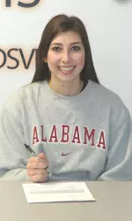 Kayla Fitterer is the first member of the Tide's 2009 signing class