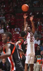 Ronald Steele scored 25 points in the Tide's loss to Mercer.