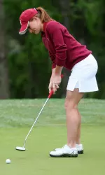 Senior Laura Goodwin helped Alabama defeat rival Auburn.