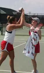 The women's tennis team looks to finish the fall season strong at home.