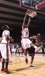Sophomore Justin Knox scored a career-high 14 points against the Mocs